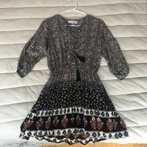 Auguste the Label Printed Boho Mini Dress